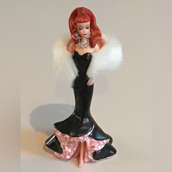 Hallmark Keepsake The Siren Barbie Doll Porcelain Ornament 2010 Club Exclusive - Picture 5 of 9
